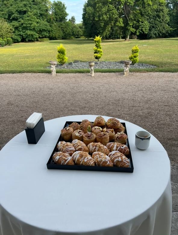 Pause d'une journée de formation IA sur site